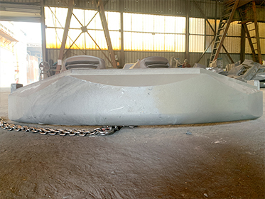 Zunhua Shengjian Fanrong Machinery Co., Ltd. fuldfører levering af hale-kontravægtprøver til nye kunders minigravemaskiner