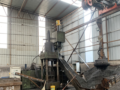 Zunhua Shengjian Fanrong Machinery's Iron Chip Briketting Workshop går officielt i produktion